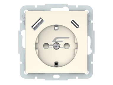 Kištukinis lizdas | su įžeminimu | USB-A ir USB-C lizdais | 16A | potinkinis | IP20 | smėlio/dramblio kaulo spalvos | Vilma | QR1000 | RP16-002-22/USB-C/USB-A | 4779101005295 Kištukinis lizdas | su įžeminimu | USB-A ir USB-C lizdais | 16A | potinkinis | IP20 | smėlio/dramblio kaulo spalvos | Vilma | QR1000 | RP16-002-22/USB-C/USB-A | 4779101005295