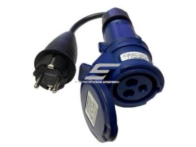 Kištukas | adapteris | perėjimas | iš schuko 230V 16A į 230V 3P 16A | IP40 | FAMATEL | 13011 | 8436019853900 Kištukas | adapteris | perėjimas | iš schuko 230V 16A į 230V 3P 16A | IP40 | FAMATEL | 13011 | 8436019853900