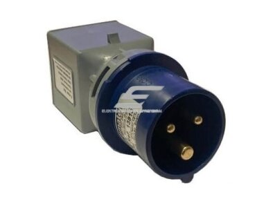 Kištukas | adapteris | perėjimas | iš 230V 3P 16A 6h į 230V 16A schuko | IP20 | FAMATEL | 13910 Kištukas | adapteris | perėjimas | iš 230V 3P 16A 6h į 230V 16A schuko | IP20 | FAMATEL | 13910