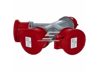 Kištukas | adapteris | perėjimas | iš 5P 16A 6h 380V į 380V | IP44 | FAMATEL | 15008 Kištukas | adapteris | perėjimas | iš 5P 16A 6h 380V į 380V | IP44 | FAMATEL | 15008
