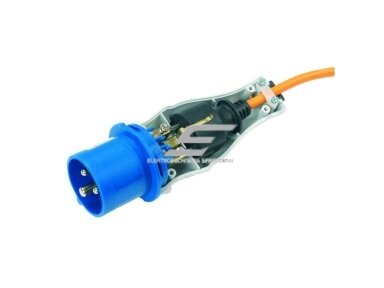 Kištukas (adapteris) perėjimas į shuko kištuką iš 230V į 230V 16A 8051093576974 Kištukas (adapteris) perėjimas į shuko kištuką iš 230V į 230V 16A 8051093576974