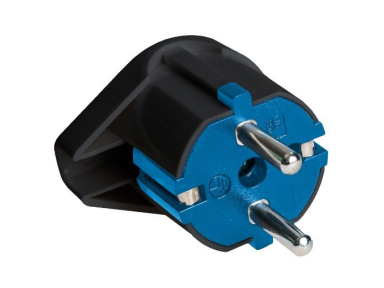 Kištukas | schuko | nešiojamas | ant laido | su įžeminimu | 16A | 250V | 2P+E | kampinis | juodas | IP20 | Solera | 6566-N Kištukas | schuko | nešiojamas | ant laido | su įžeminimu | 16A | 250V | 2P+E | kampinis | juodas | IP20 | Solera | 6566-N