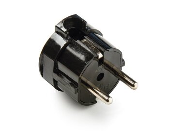 Kištukas | schuko | nešiojamas | ant laido | su įžeminimu | 16A | 250V | 2P+T | kampinis | juodas | IP20 | FAMATEL | 1102-N Kištukas | schuko | nešiojamas | ant laido | su įžeminimu | 16A | 250V | 2P+T | kampinis | juodas | IP20 | FAMATEL | 1102-N