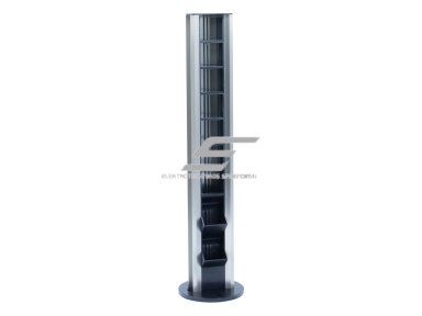 Modulinis kištukinių lizdų | jungčių blokas | kolona | montuojamas ant paviršiaus | 18 mod. | 615x100mm | pilkas | ESP04-18-01 Modulinis kištukinių lizdų | jungčių blokas | kolona | montuojamas ant paviršiaus | 18 mod. | 615x100mm | pilkas | ESP04-18-01