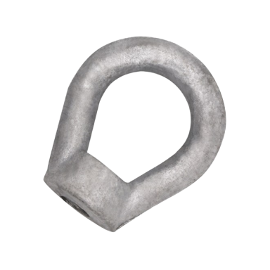 Eye nut for overhead lines | hot-dip galvanized | 66x78mm | Ø38mm | carbon steel Eye nut for overhead lines | hot-dip galvanized | 66x78mm | Ø38mm | carbon steel