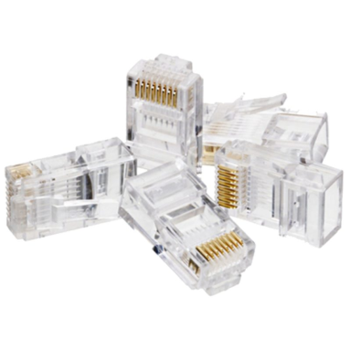 RJ45 (8P8C) spraudnis | UTP CAT 5e kabelim | neekranēts
