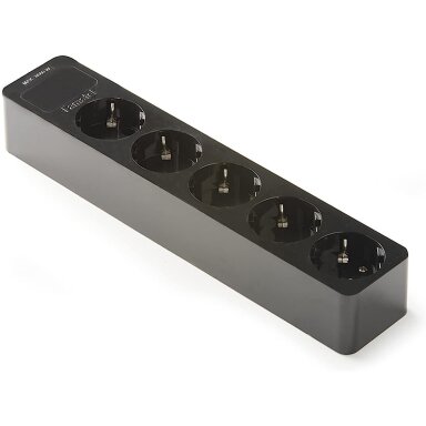Kontaktligzda | 5x Schuko | 16A | 250V | 3680W | ar zemējumu | UV izturīga | melna | FAMATEL | 2505-N | 8429760822264 Kontaktligzda | 5x Schuko | 16A | 250V | 3680W | ar zemējumu | UV izturīga | melna | FAMATEL | 2505-N | 8429760822264