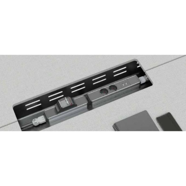 Rozetņu bloks | iebūvējams mēbelēs | 4xschuko | GST savienojums | TEM Rozetņu bloks | iebūvējams mēbelēs | 4xschuko | GST savienojums | TEM