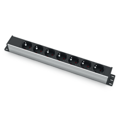 Socket block | surface-mounted | 7xSchuko | TEM Socket block | surface-mounted | 7xSchuko | TEM