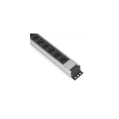 Socket block | surface-mounted | 7xSchuko | TEM Socket block | surface-mounted | 7xSchuko | TEM