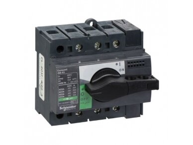 Modulinis kirtiklis | 0-1 | 3P | 63A | 20kW | IP40 | DIN | Schneider Electric | INS 63A | 28902 Modulinis kirtiklis | 0-1 | 3P | 63A | 20kW | IP40 | DIN | Schneider Electric | INS 63A | 28902