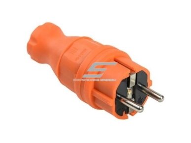 Kištukas | schuko | nešiojamas | ant laido | su įžeminimu | 16A | 250V | 2+PE | PVC | tiesus | oranžinis | IP44 | IEK | PKR01-016-2-K09 | 4606056609325 Kištukas | schuko | nešiojamas | ant laido | su įžeminimu | 16A | 250V | 2+PE | PVC | tiesus | oranžinis | IP44 | IEK | PKR01-016-2-K09 | 4606056609325
