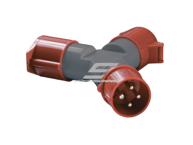 Kištukas | adapteris | perėjimas | pramoninis | 4P | 16A | iš 380V į 380V | IP44 | IEK | PAS22-016-4 | 4606056025941 Kištukas | adapteris | perėjimas | pramoninis | 4P | 16A | iš 380V į 380V | IP44 | IEK | PAS22-016-4 | 4606056025941