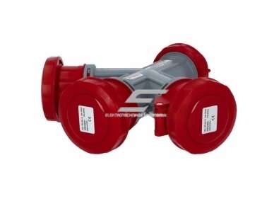 Kištukas | adapteris | perėjimas | iš 380V 5P 16A į 380V 3x5P 16A | IP67 | FAMATEL | 16004 Kištukas | adapteris | perėjimas | iš 380V 5P 16A į 380V 3x5P 16A | IP67 | FAMATEL | 16004