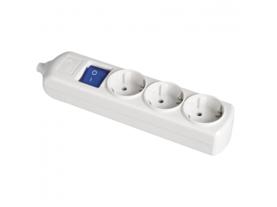 Kištukinis lizdas | 3xSchuko | 16A | 250V | 3680W | su įžeminimu ir jungikliu | atsparus UV | baltas | Solera | 8003IL Kištukinis lizdas | 3xSchuko | 16A | 250V | 3680W | su įžeminimu ir jungikliu | atsparus UV | baltas | Solera | 8003IL