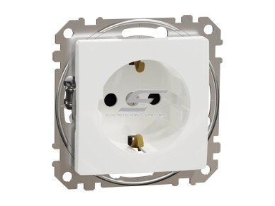 Kištukinis lizdas | su apsaugine užsklanda | 16A | potinkinis | IP20 | baltas | Sedna Design | Schneider Electric | SDD111021 Kištukinis lizdas | su apsaugine užsklanda | 16A | potinkinis | IP20 | baltas | Sedna Design | Schneider Electric | SDD111021