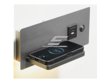 Belaidė telefono įkrovimo stotelė | 1xUSB-A | 1xUSB-C | su jungikliu | juoda 1 Belaidė telefono įkrovimo stotelė | 1xUSB-A | 1xUSB-C | su jungikliu | juoda 1
