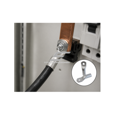 Lug terminal for wires | cables | 10mm² | M8 | crimp type | T-10/8 1