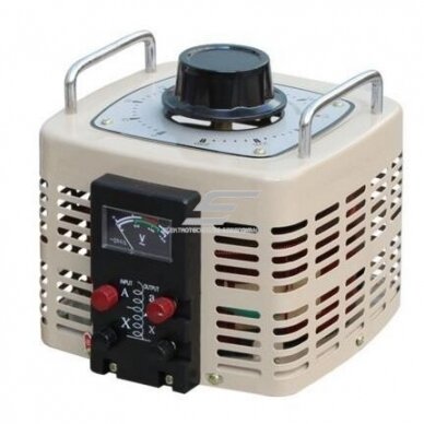 Regulator napięcia zmiennego transformatora | 3KVA | 1F | 0-250V | 12A 1 Regulator napięcia zmiennego transformatora | 3KVA | 1F | 0-250V | 12A 1