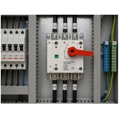 Силовой выключатель-разъединитель с ручкой | 3P | 100A | AC420/690V | 50/60Hz | для установки в электрический щит 3