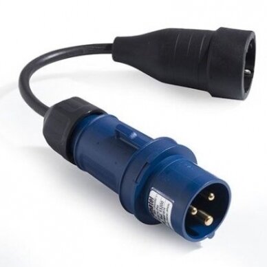 Pistik (adapter) üleminek 230V 16A-lt 230V 3P 16A-le | IP54 | 13000 FAMATEL Pistik (adapter) üleminek 230V 16A-lt 230V 3P 16A-le | IP54 | 13000 FAMATEL