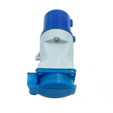 Wtyczka przemysłowa CEE (adapter) | z gniazdem francuskim | 16A | 230V | 2P+E | IP44 Wtyczka przemysłowa CEE (adapter) | z gniazdem francuskim | 16A | 230V | 2P+E | IP44