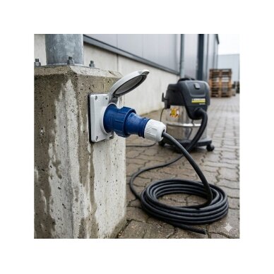 Pistik | Schuko | kaasaskantav | kaablile paigaldatav | maandusega | 16A | 230V | 2P+E | kaanega | sirge | valge/sinine | IP67 | FAMATEL | 23960 1 Pistik | Schuko | kaasaskantav | kaablile paigaldatav | maandusega | 16A | 230V | 2P+E | kaanega | sirge | valge/sinine | IP67 | FAMATEL | 23960 1