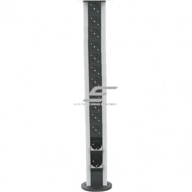 Socket box | surface-mounted | 26 modules | 860x100mm | grey Socket box | surface-mounted | 26 modules | 860x100mm | grey