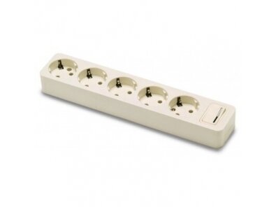 Kištukinis lizdas | 5xSchuko | 16A | 250V | 3680W | su įžeminimu ir jungikliu | atsparus UV | baltas | FAMATEL | 2525 | 8429760218722 Kištukinis lizdas | 5xSchuko | 16A | 250V | 3680W | su įžeminimu ir jungikliu | atsparus UV | baltas | FAMATEL | 2525 | 8429760218722