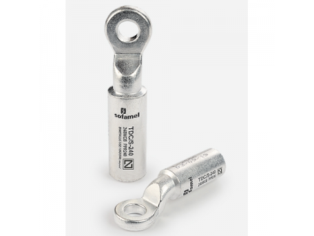 Kilpinis bimetalinis antgalis kabeliams | 35mm² | M12 | presuojamas | TCD/S | 111110 Kilpinis bimetalinis antgalis kabeliams | 35mm² | M12 | presuojamas | TCD/S | 111110