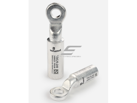 Kilpinis bimetalinis antgalis kabeliams | 16mm² | M12 | presuojamas | TCD/S | 111090 Kilpinis bimetalinis antgalis kabeliams | 16mm² | M12 | presuojamas | TCD/S | 111090