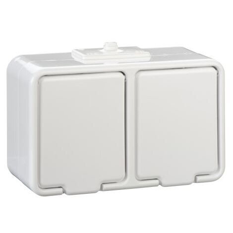 Влагозащищенная розетка | 2 gang | с крышкой | 16A | накладная | IP44 | белая | Schneider Electric | GWN240PC01 | 5904093445265 Влагозащищенная розетка | 2 gang | с крышкой | 16A | накладная | IP44 | белая | Schneider Electric | GWN240PC01 | 5904093445265