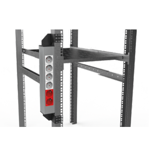 Pinnapealne pistikupesa plokk | 6xSchuko | ülepinge kaitsega | TEM 3 Pinnapealne pistikupesa plokk | 6xSchuko | ülepinge kaitsega | TEM 3