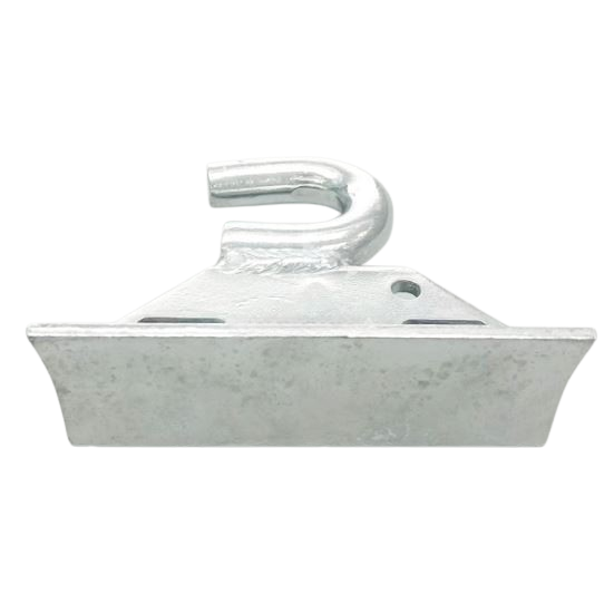 Hak do mocowania uchwytów odciągowych / podtrzymujących | 150x131mm | Ø20mm | cynkowany ogniowo 2 Hak do mocowania uchwytów odciągowych / podtrzymujących | 150x131mm | Ø20mm | cynkowany ogniowo 2