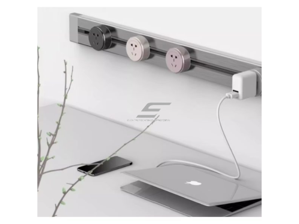 Kištukiniai lizdai ant bėgelio | virštinkinis | 3xschuko | 8000W | 350x86x21mm | pilkas 2 Kištukiniai lizdai ant bėgelio | virštinkinis | 3xschuko | 8000W | 350x86x21mm | pilkas 2
