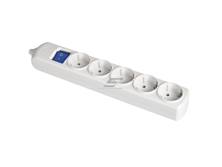 Kištukinis lizdas | 5xSchuko | 16A | 250V | 3680W | su įžeminimu ir jungikliu | atsparus UV | baltas | Solera | 8005IL Kištukinis lizdas | 5xSchuko | 16A | 250V | 3680W | su įžeminimu ir jungikliu | atsparus UV | baltas | Solera | 8005IL