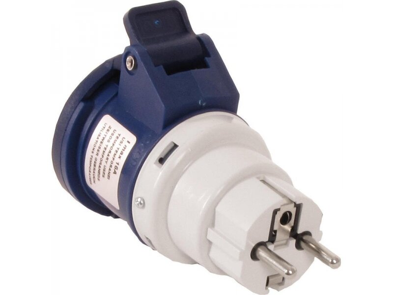 Kištukas | adapteris | perėjimas | iš schuko 230V į 230V 3P 16A | 6h | IP40 | FAMATEL | 13912 1 Kištukas | adapteris | perėjimas | iš schuko 230V į 230V 3P 16A | 6h | IP40 | FAMATEL | 13912 1