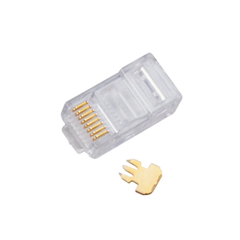 RJ45 (8P8C) plug | for UTP CAT 5e cable | unshielded RJ45 (8P8C) plug | for UTP CAT 5e cable | unshielded