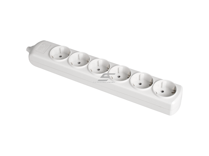 Kištukinis lizdas | 6xSchuko | 16A | 250V | 3680W | su įžeminimu | atsparus UV | baltas | Solera | 8006 Kištukinis lizdas | 6xSchuko | 16A | 250V | 3680W | su įžeminimu | atsparus UV | baltas | Solera | 8006
