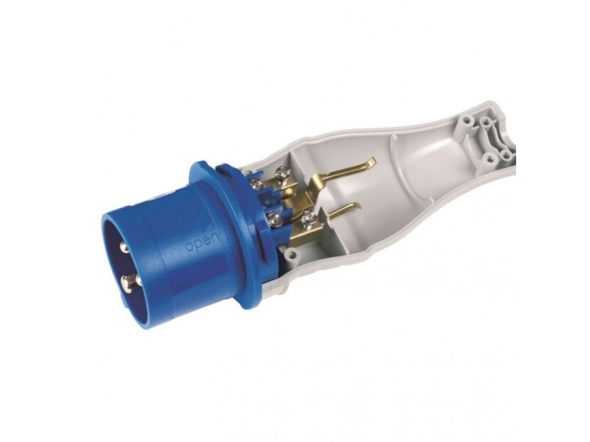 Kištukas (adapteris) perėjimas į shuko kištuką iš 230V į 230V 16A 8051093576974 2
