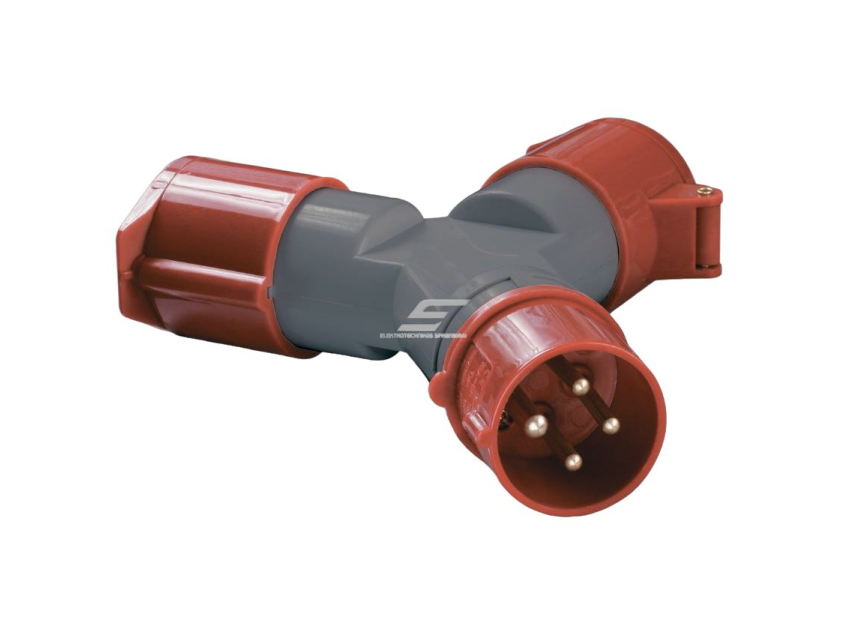 Kištukas | adapteris | perėjimas | pramoninis | 4P | 16A | iš 380V į 380V | IP44 | IEK | PAS22-016-4 | 4606056025941 Kištukas | adapteris | perėjimas | pramoninis | 4P | 16A | iš 380V į 380V | IP44 | IEK | PAS22-016-4 | 4606056025941