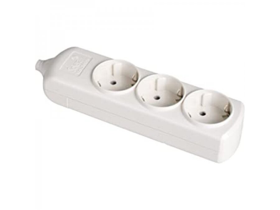 Kištukinis lizdas | 3xSchuko | 16A | 250V | 3680W | su įžeminimu | atsparus UV | baltas | Solera | 8003 Kištukinis lizdas | 3xSchuko | 16A | 250V | 3680W | su įžeminimu | atsparus UV | baltas | Solera | 8003