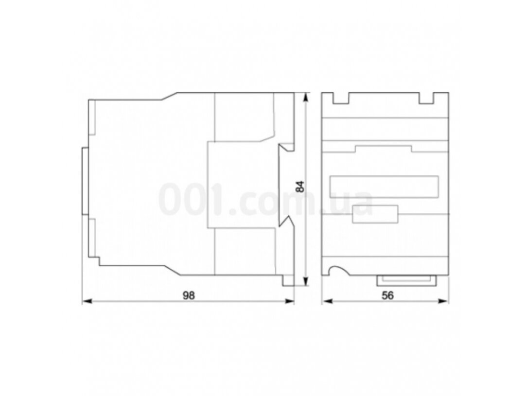 Kontaktorius | 1NC | 3P | 7,5kW | 32A | 230V | IP20 | IEK | IEK-7,5KW | IEK-7,5KW-32A-230V-NZ-23211 1