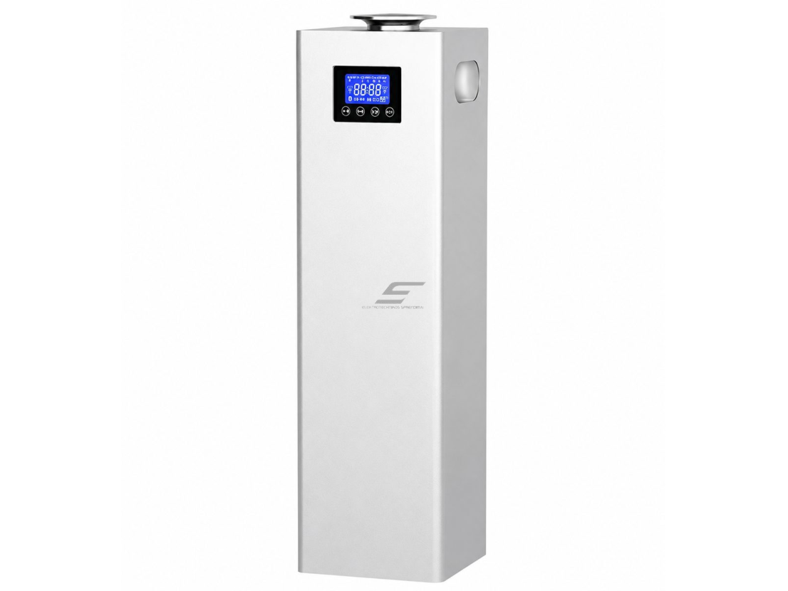 Bevandenis aromato difuzorius | 24 W | 1000 ml | iki 2000 m³ | programėlė ir Bluetooth | pastatomas | 150×150×545 mm | sidabrinis | ES-HC20001