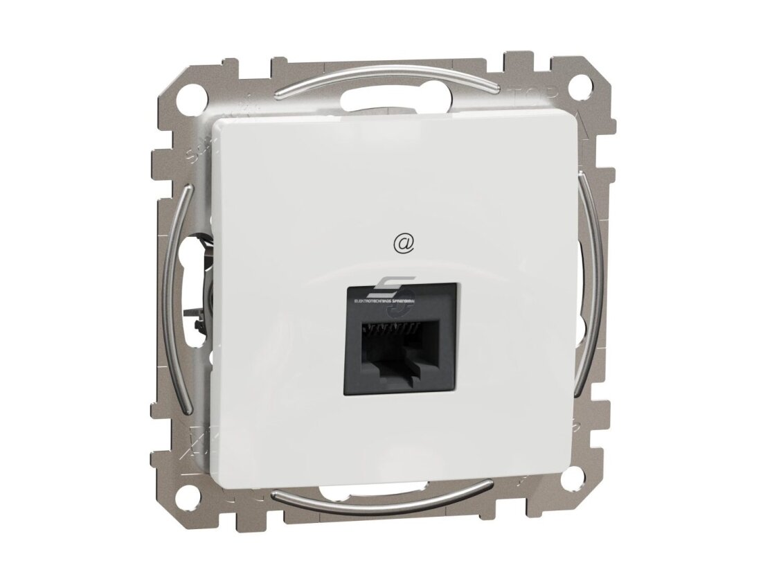 Kompiuterio lizdas | 1 vietos | 1xRJ45 CAT5E UTP | potinkinis | IP20 | baltas | Sedna Design | Schneider Electric | SDD111451 1 Kompiuterio lizdas | 1 vietos | 1xRJ45 CAT5E UTP | potinkinis | IP20 | baltas | Sedna Design | Schneider Electric | SDD111451 1