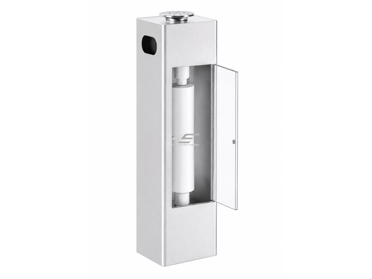 Bevandenis aromato difuzorius | 24 W | 1000 ml | iki 2000 m³ | programėlė ir Bluetooth | pastatomas | 150×150×545 mm | sidabrinis | ES-HC20001 2