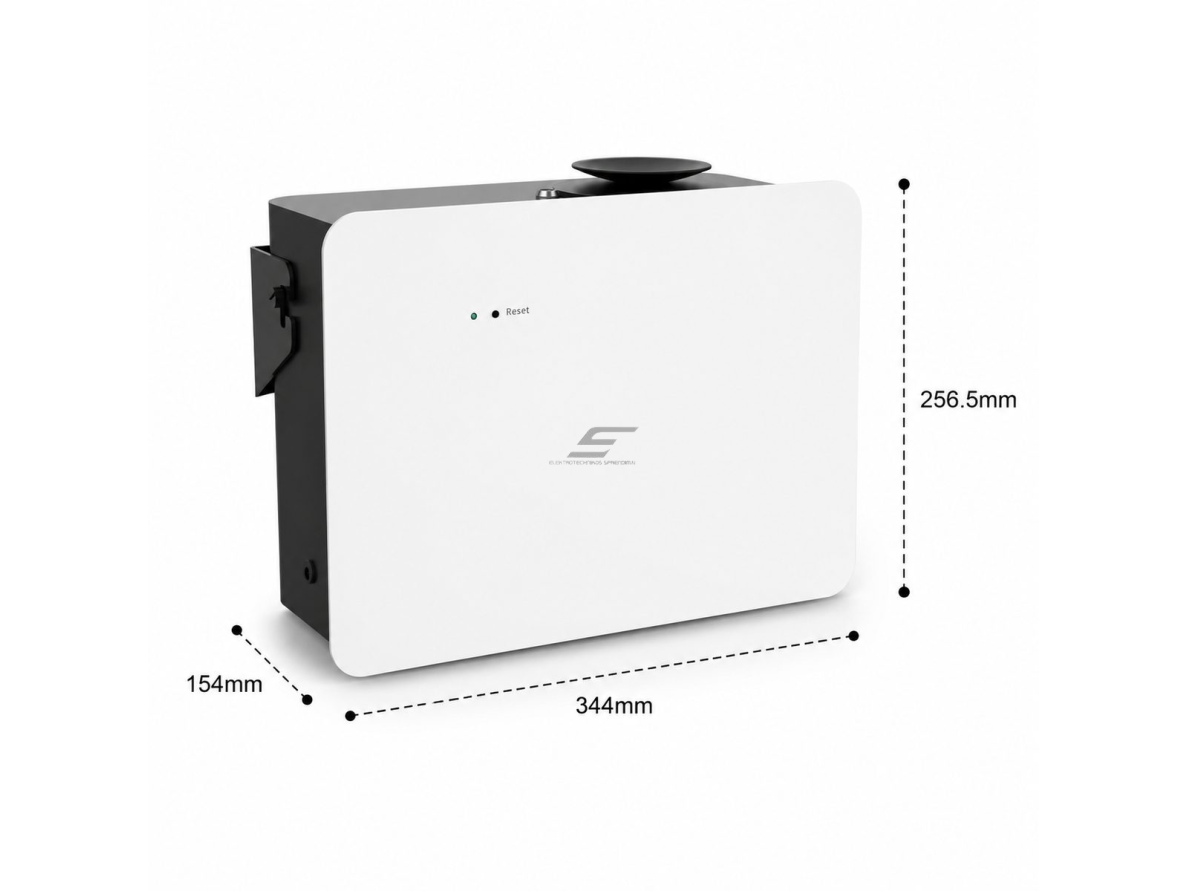 Bevandenis aromato difuzorius | 8 W | 500 ml | iki 2000 m³ | 12 V DC | Wi-Fi ir Bluetooth | sieninis arba pastatomas | 344×154×256,5 mm | baltas | ES-GL-D2000W1 1