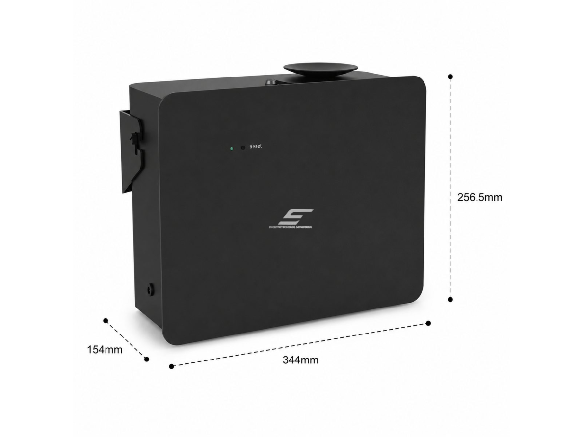 Bevandenis aromato difuzorius | 8 W | 500 ml | iki 2000 m³ | 12 V DC | Wi-Fi ir Bluetooth | sieninis arba pastatomas | 344×154×256,5 mm | juodas | ES-GL-D2000B1 1