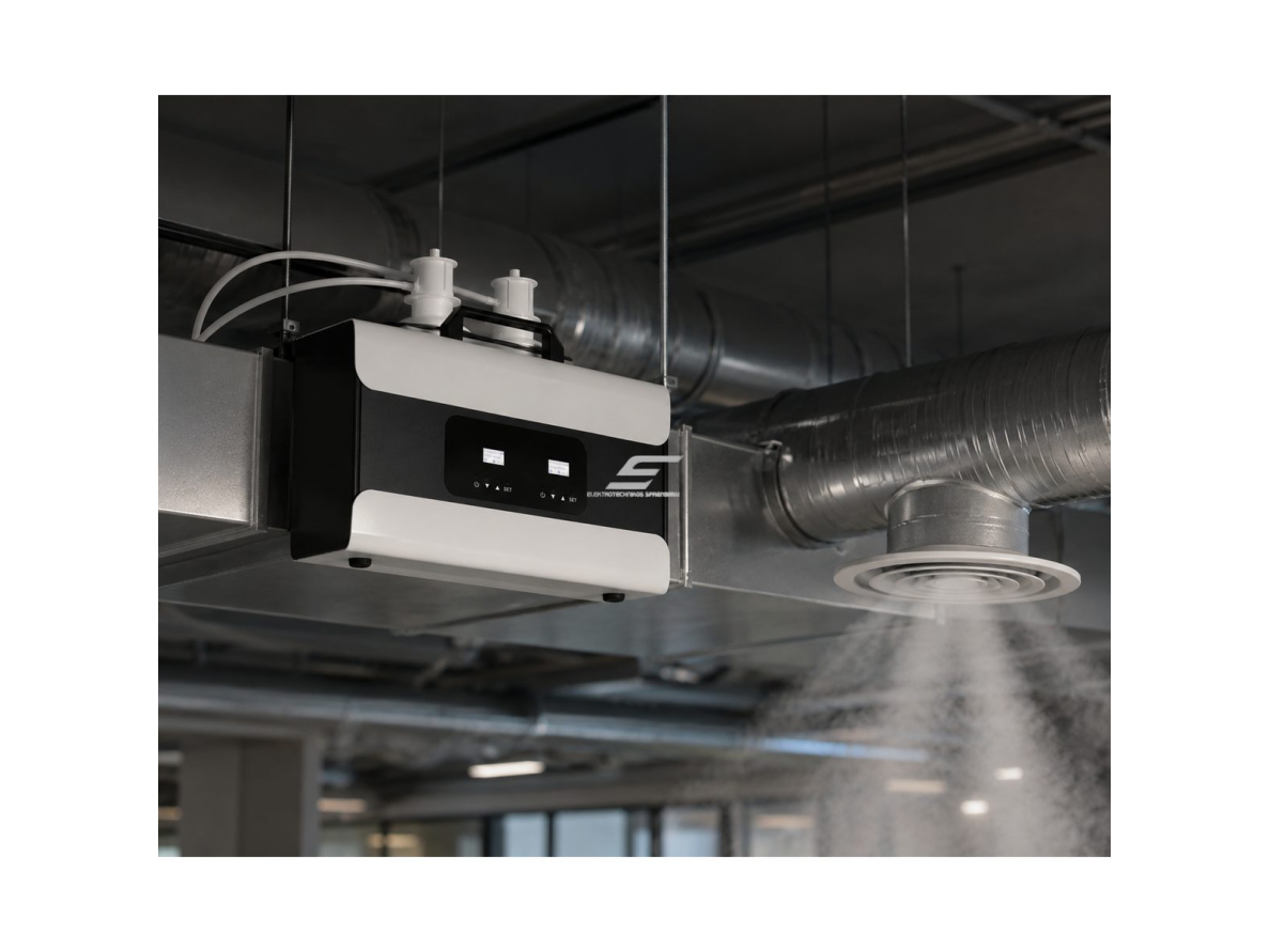 Bevandenis aromato difuzorius | 24 W | 2×1000 ml | valdymas programėle | HVAC jungtis | sieninis arba pastatomas | 395×200×230 mm | baltas | ES-LK-10000 3 Bevandenis aromato difuzorius | 24 W | 2×1000 ml | valdymas programėle | HVAC jungtis | sieninis arba pastatomas | 395×200×230 mm | baltas | ES-LK-10000 3