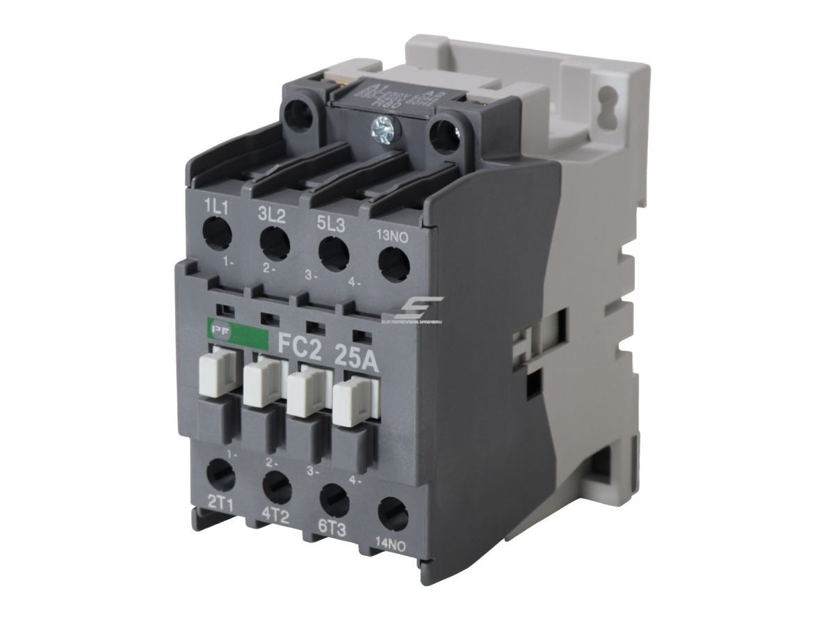 Pramoninis magnetinis kontaktorius | 3P | 25 A (AC-3) | 6 kW/230 V | 1 NO | ritė 110 V AC | IEC/EN 60947-4-1 | Promfactor Baltic FC20025110
